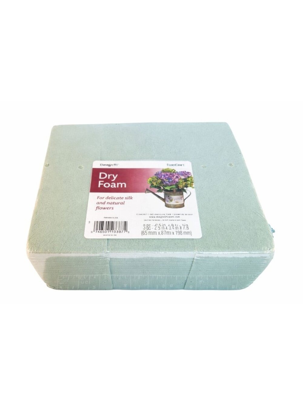 Green Dry Floral Foam Blocks Set Of 3 Craft Foam